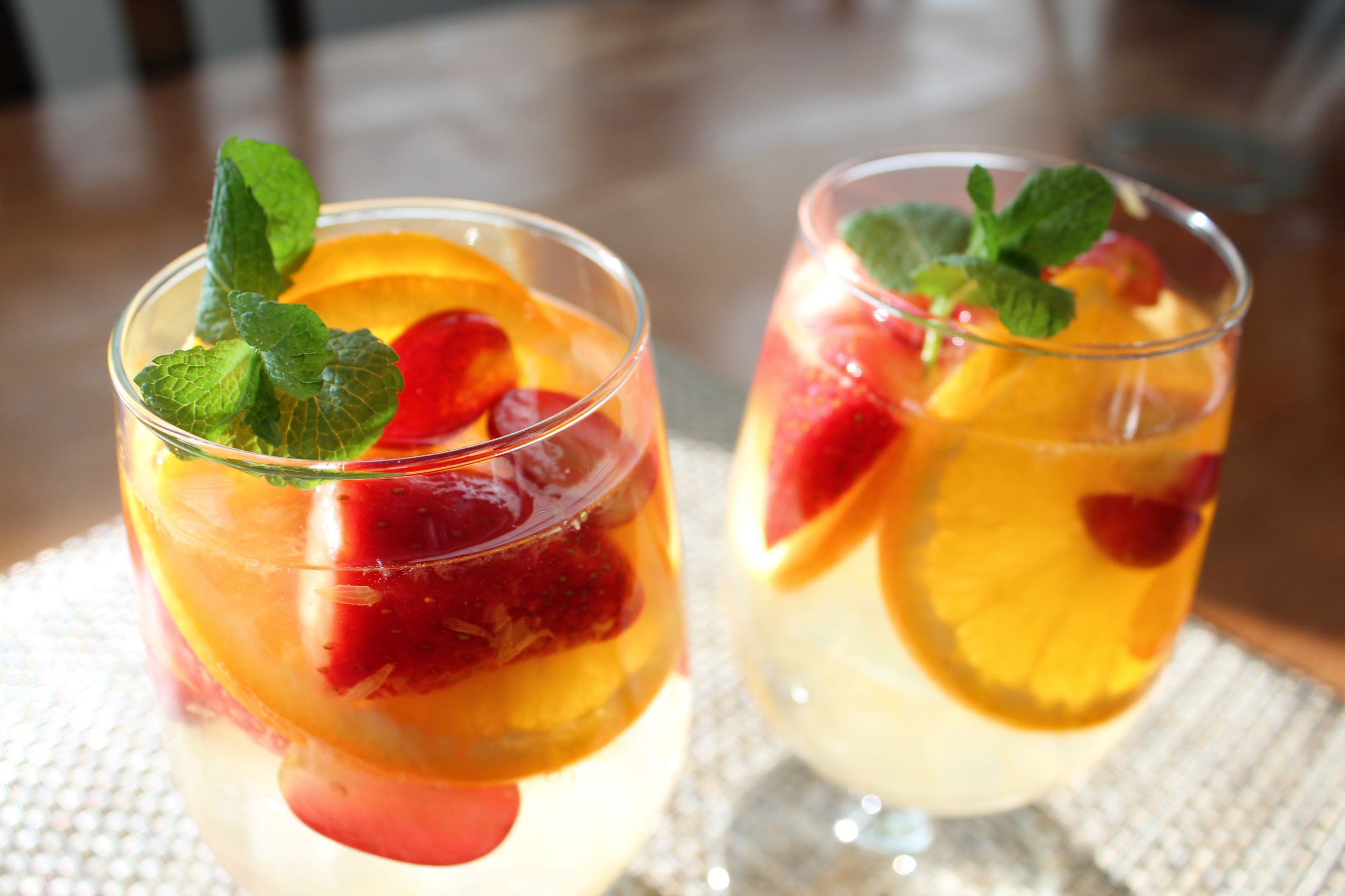 White Wine Sangria {Perfect for Summer!} - NeighborFood