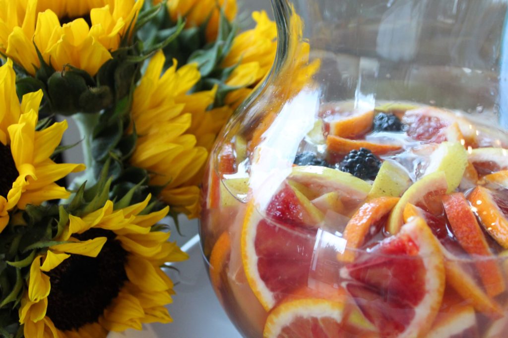 white wine grapefruit sangria