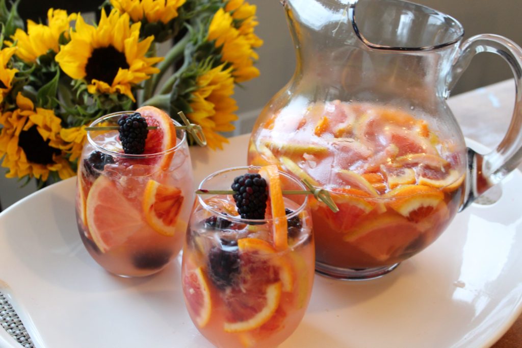 white wine grapefruit sangria